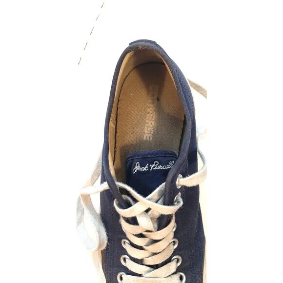 Converse USA Jack Purcell Navy Blue Men's 7.5 Women's 9 - Picture 2 of 8